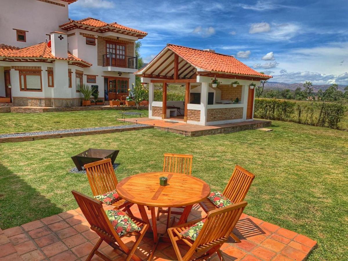 Casa de las Flores Villa de Leyva Exterior foto